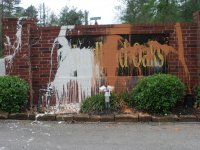 Before Graffit Removal Magnolia Texas.JPG