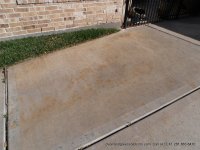 before fertilizer rust stains removed houston tx.JPG