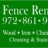Fence Renew